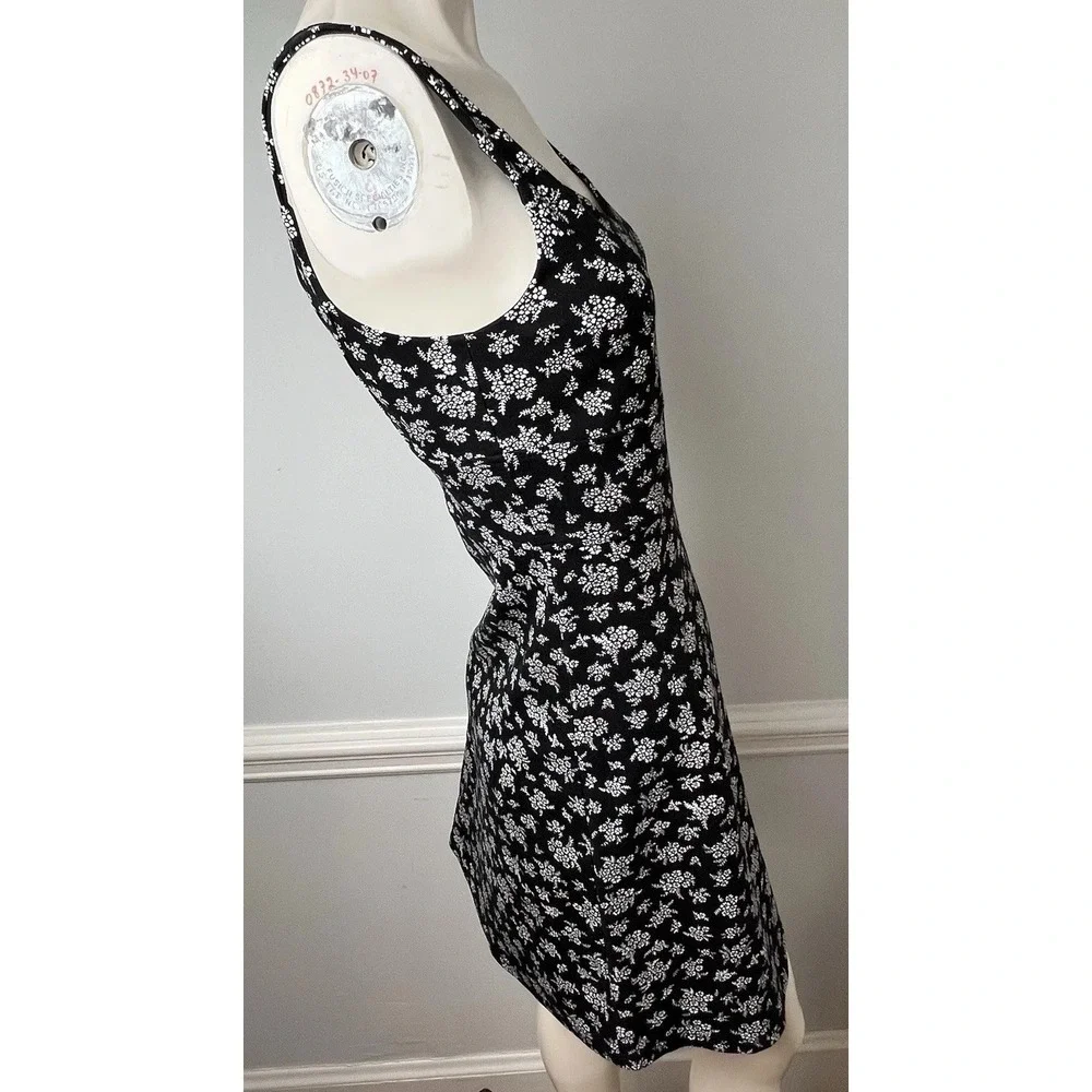 MICHAEL KORS WOMENS FLORAL SCOOP NECK SLEEVELESS  SUNDRESS SIZE XS NWT $150